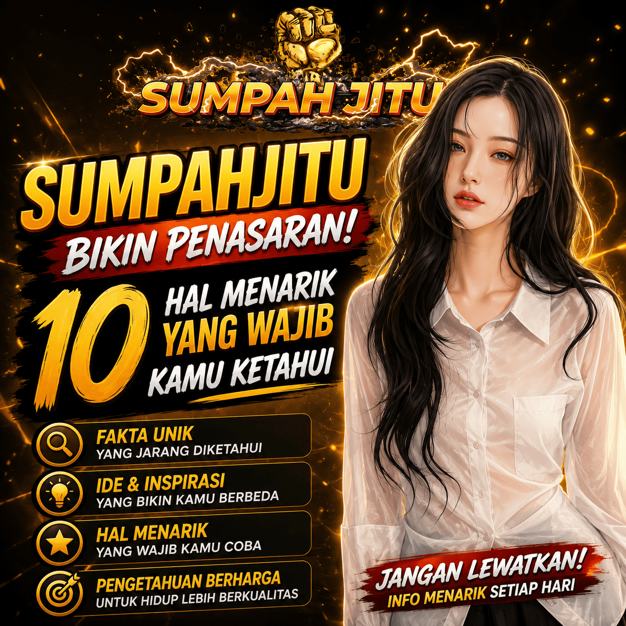 SUMPAHJITU Bikin Penasaran! 10 Hal Menarik yang Wajib Kamu Ketahui