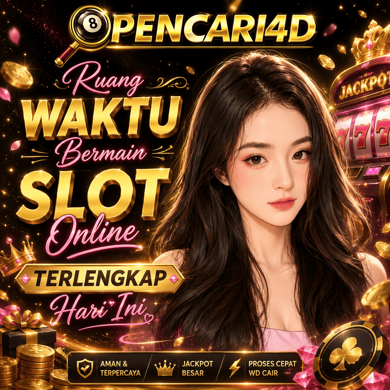 PENCARI4D >> Ruang Waktu Bermain Slot Online Terlengkap Hari Ini